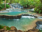 Khouang si waterfall