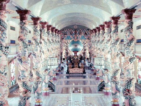 Cao Dai Temple in Tay Ninh - Vietnam