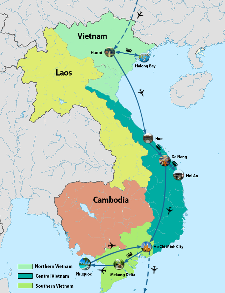 Vietnam Easy Break Tour 14 Days from North to South Vietnam
